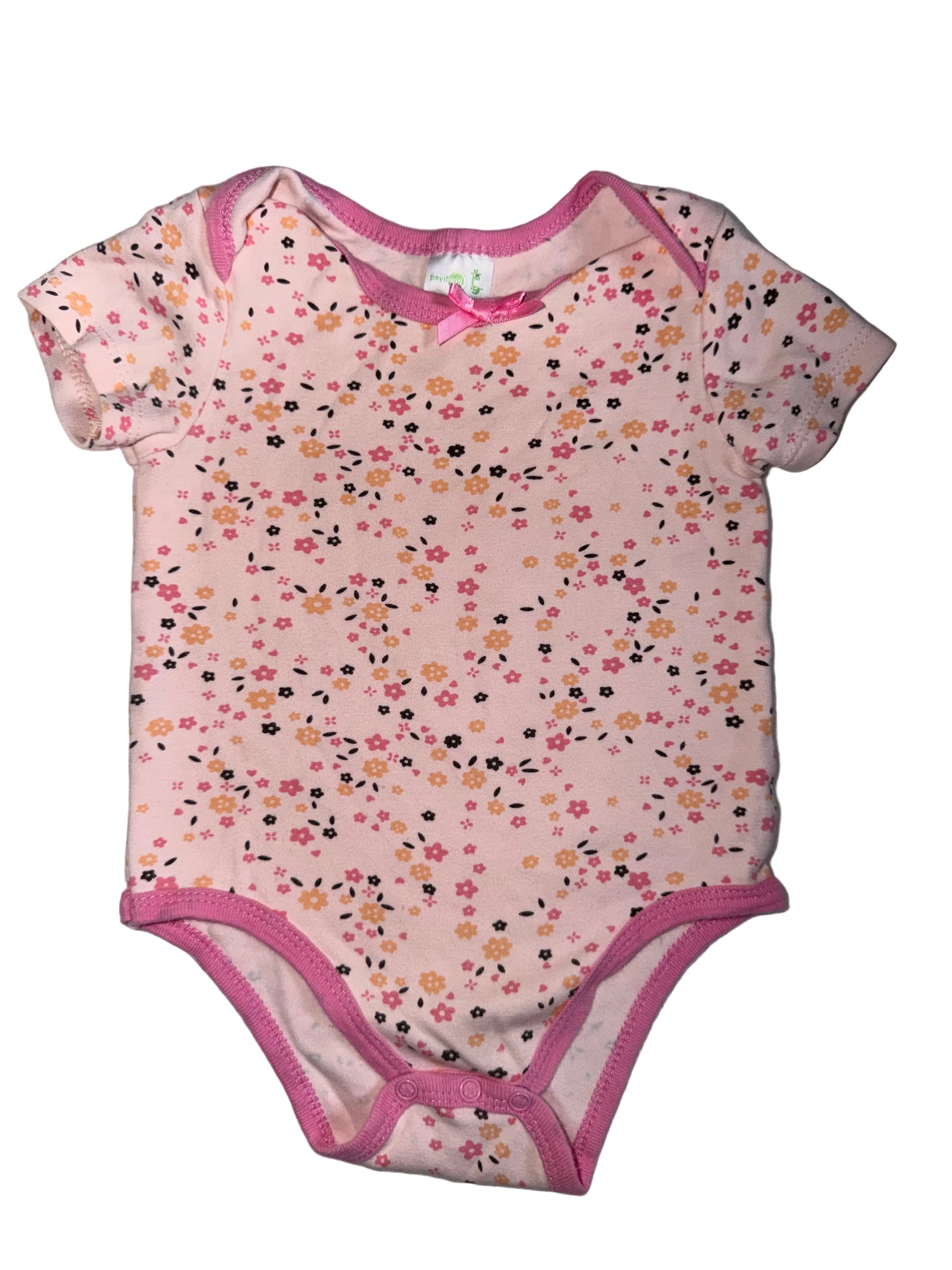 Floral Onesie Size 6-9m