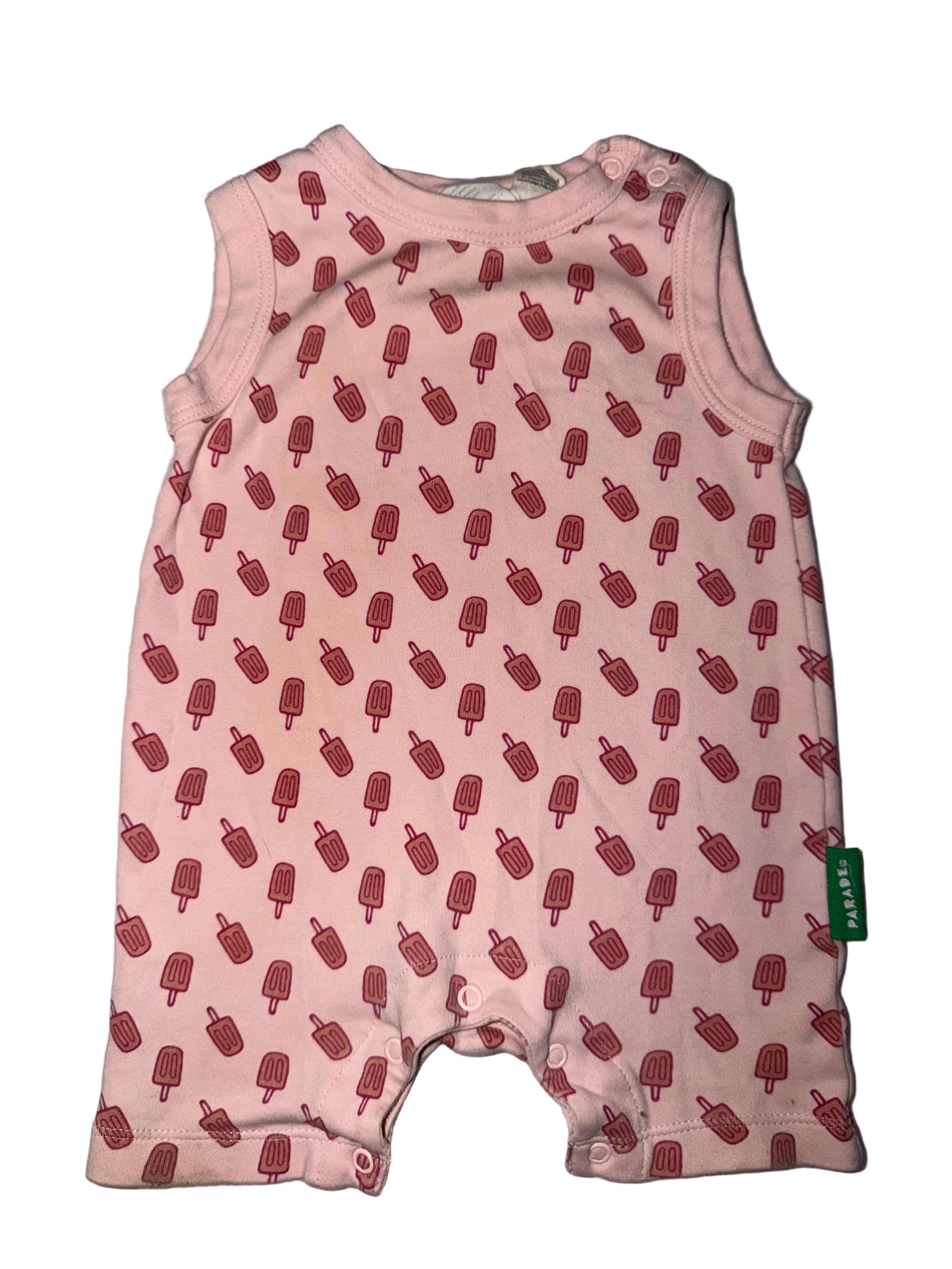 Popsicle Short Onesie Size 6-12m