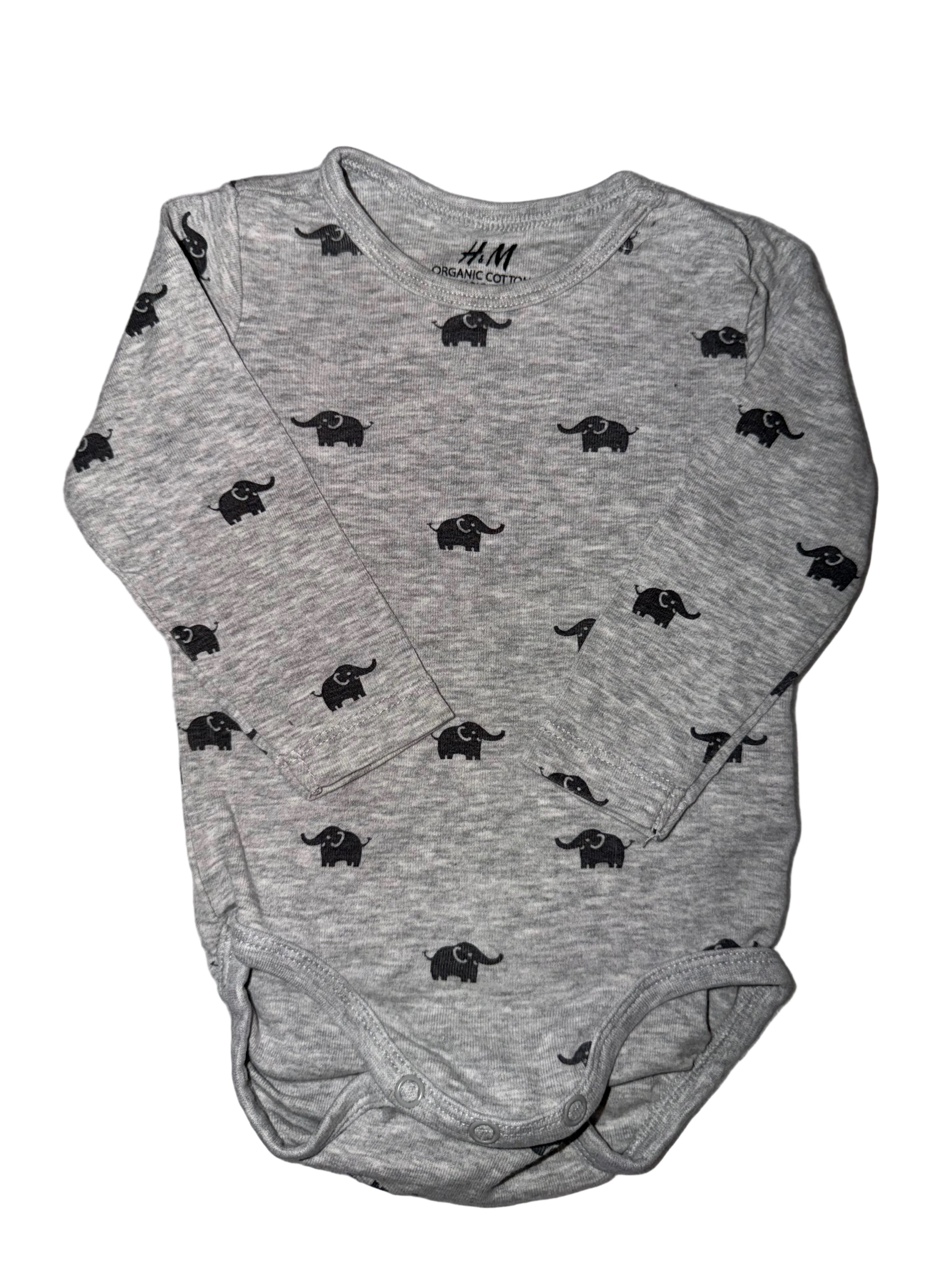 Elephant Onesie Size 6-9m