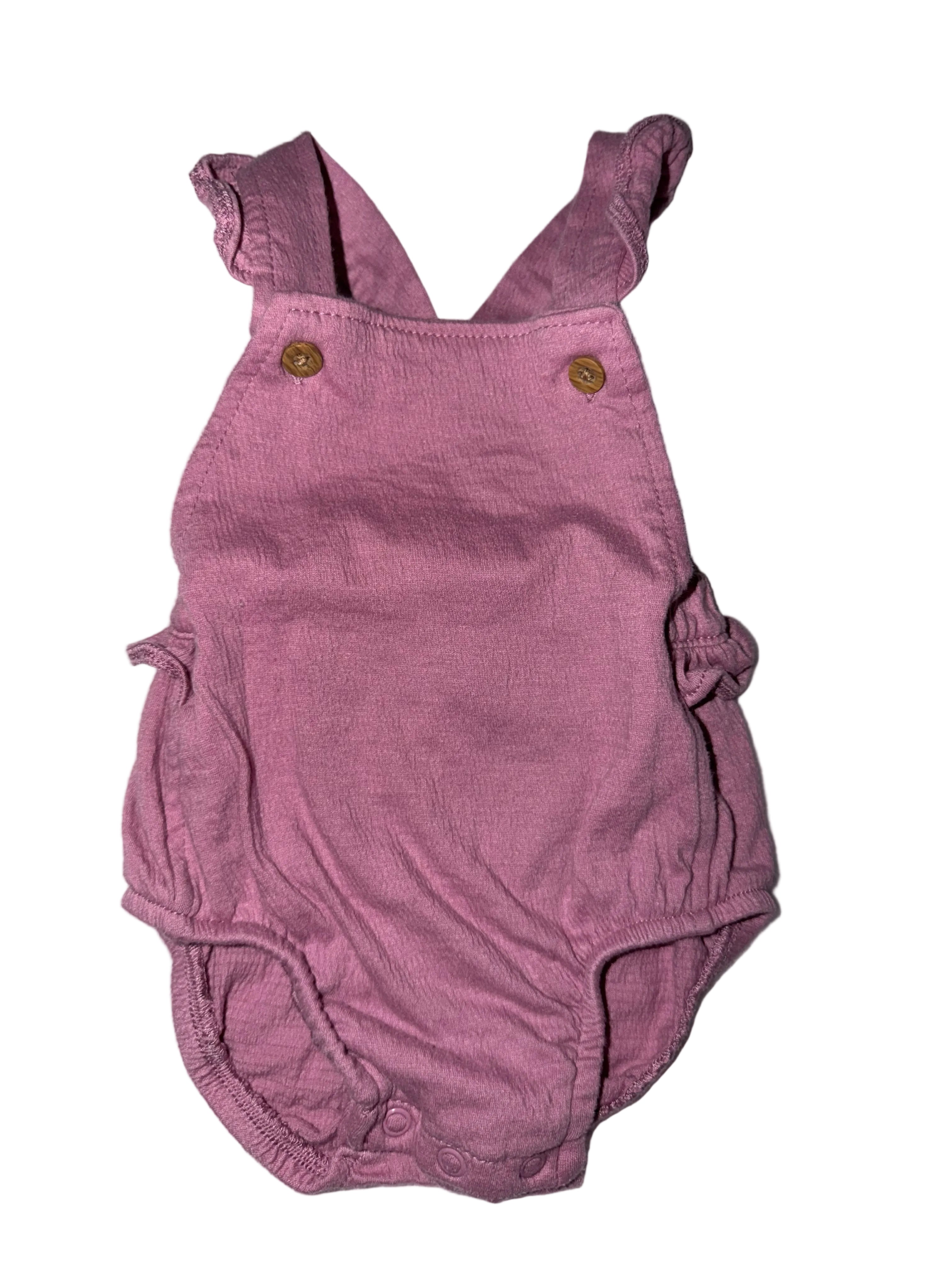 Dusty Mauve Romper Size 6m