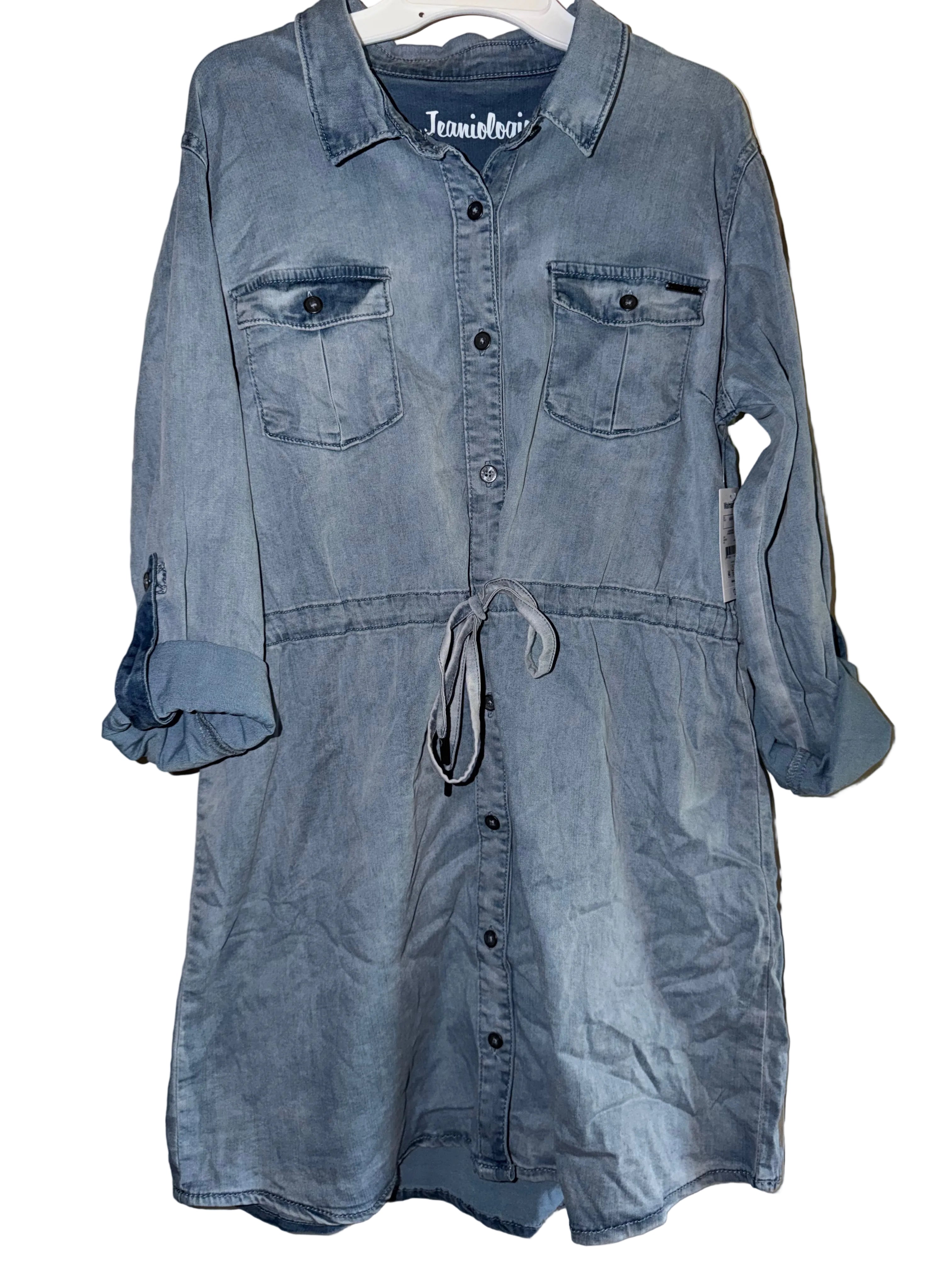 NWT Denim Dress Size M