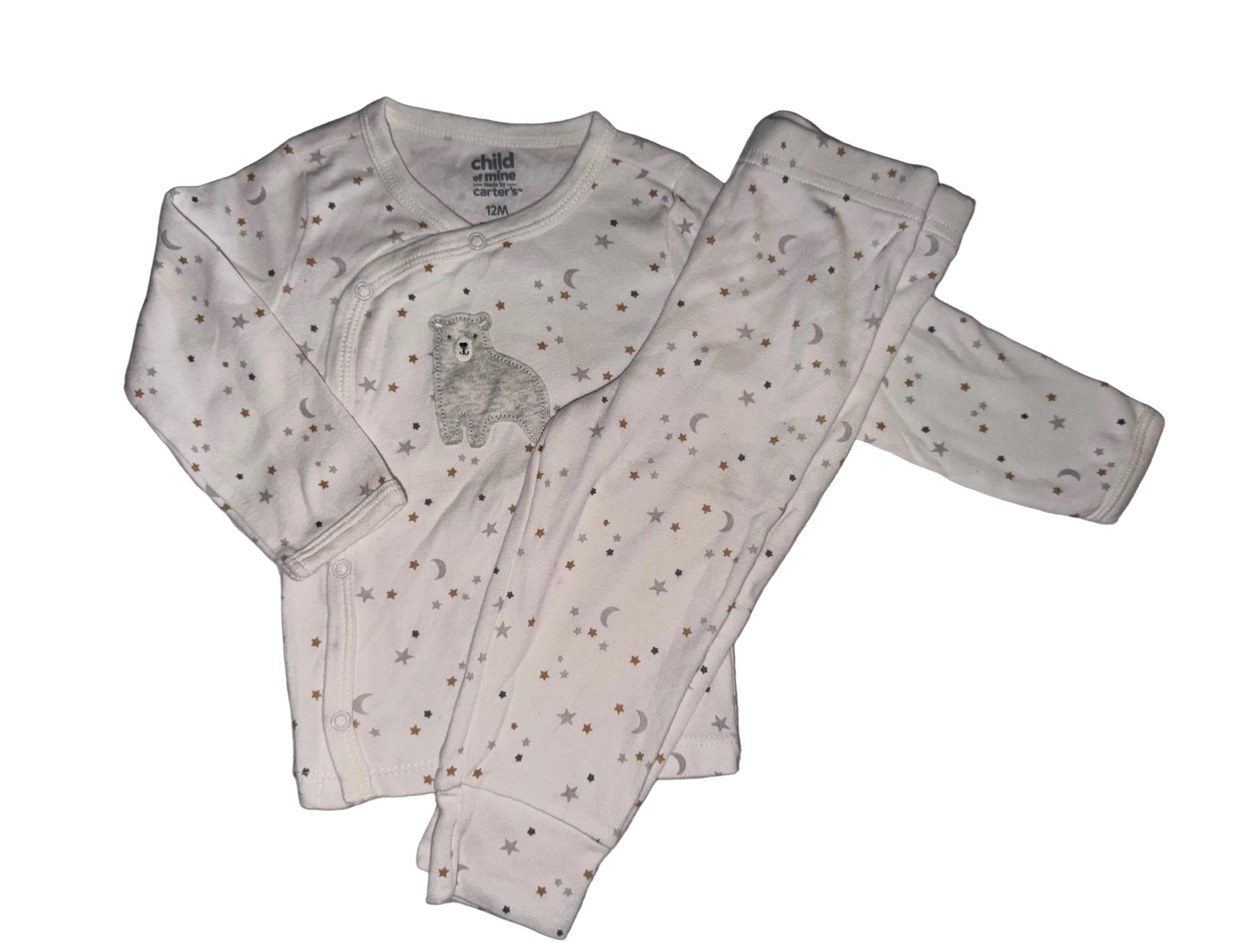 Bear Pjs Size 12m
