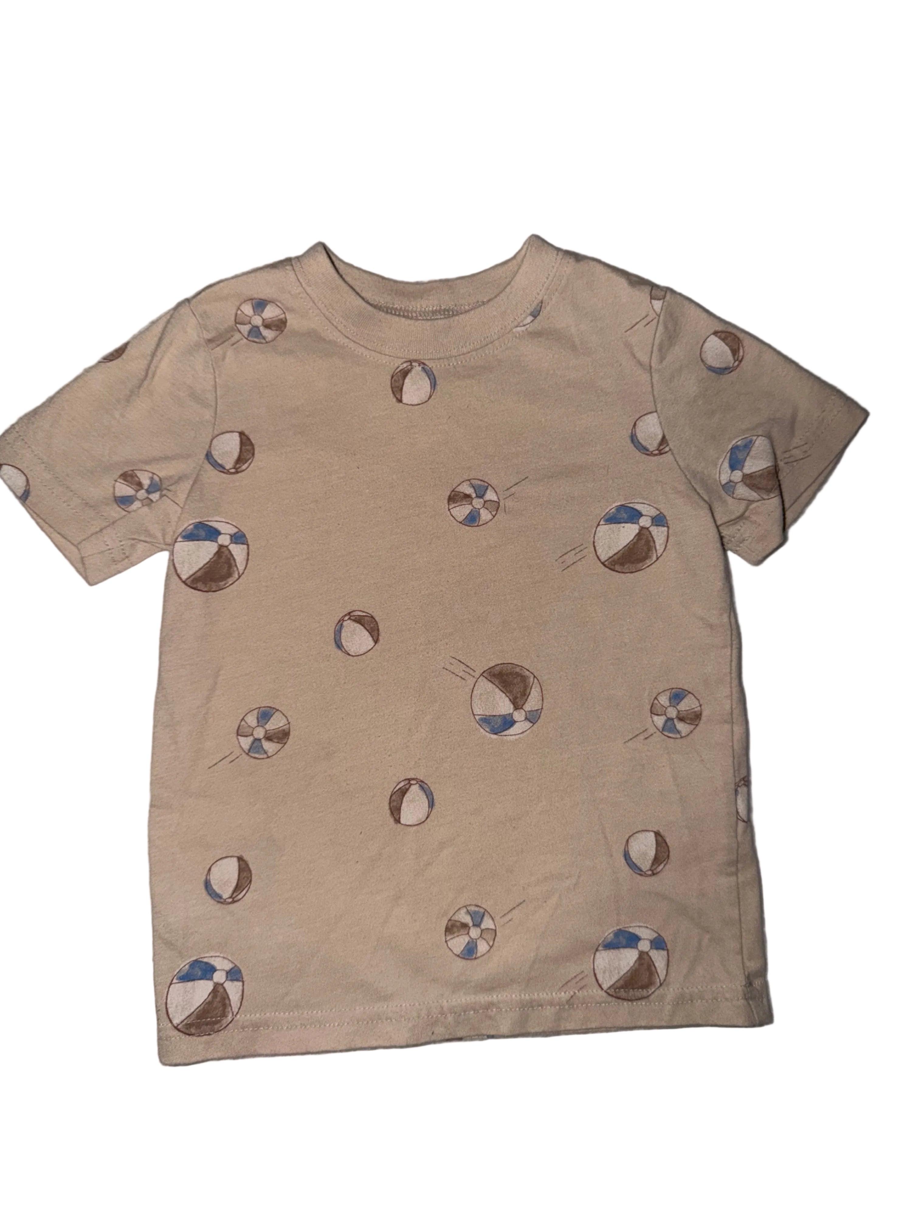Beach Ball Tee Size 2T