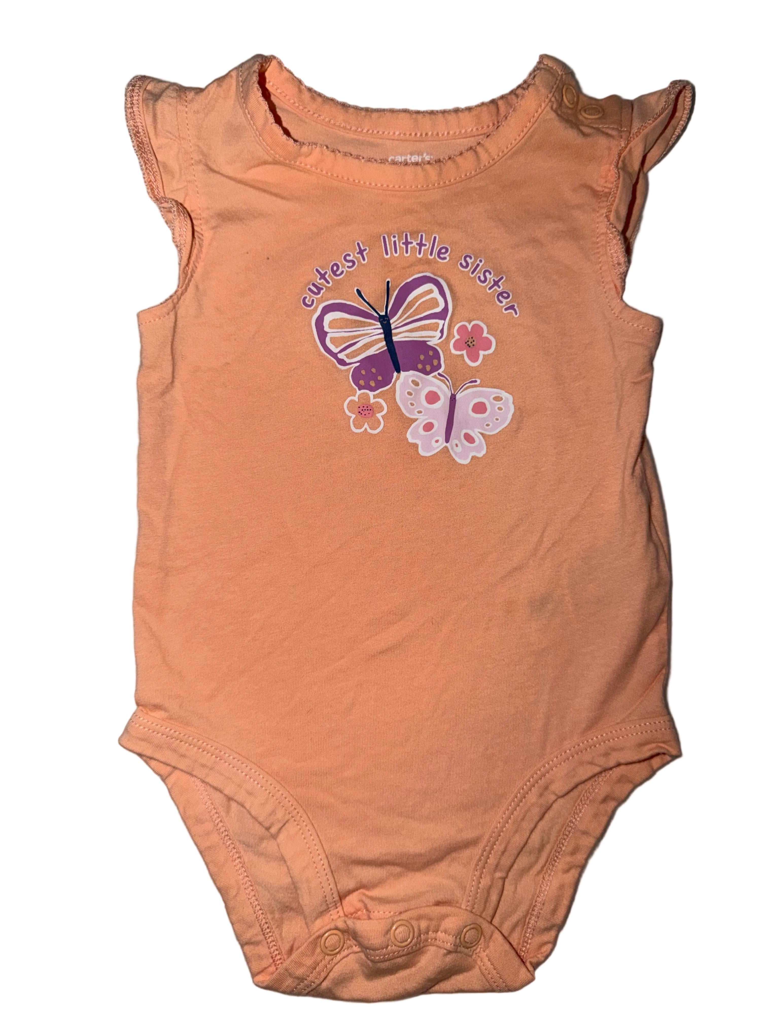 Little Sister Onesie Size 6m