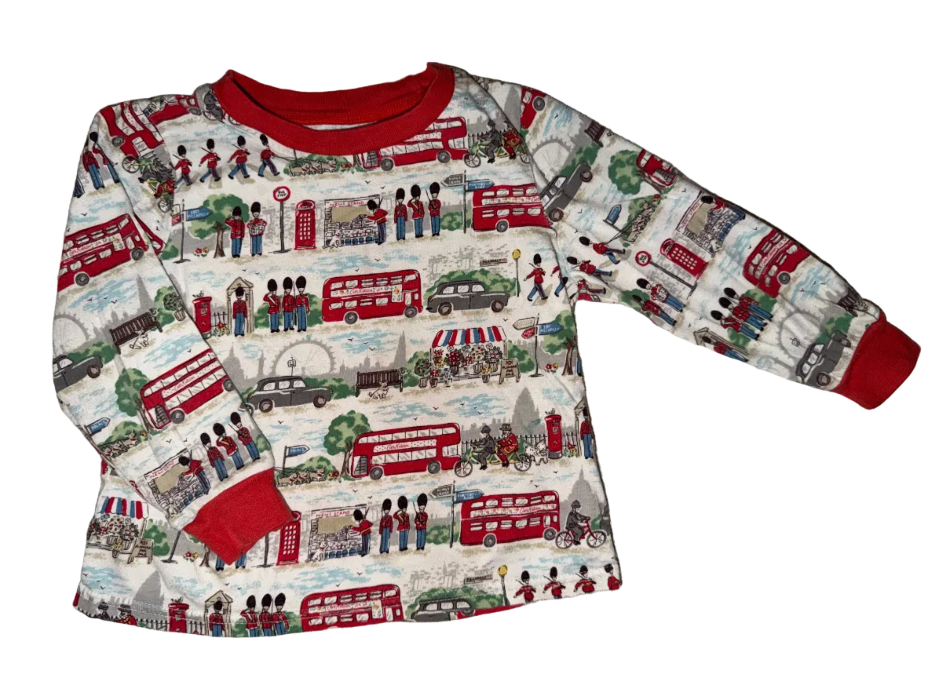 London Pj Top Size 2-3
