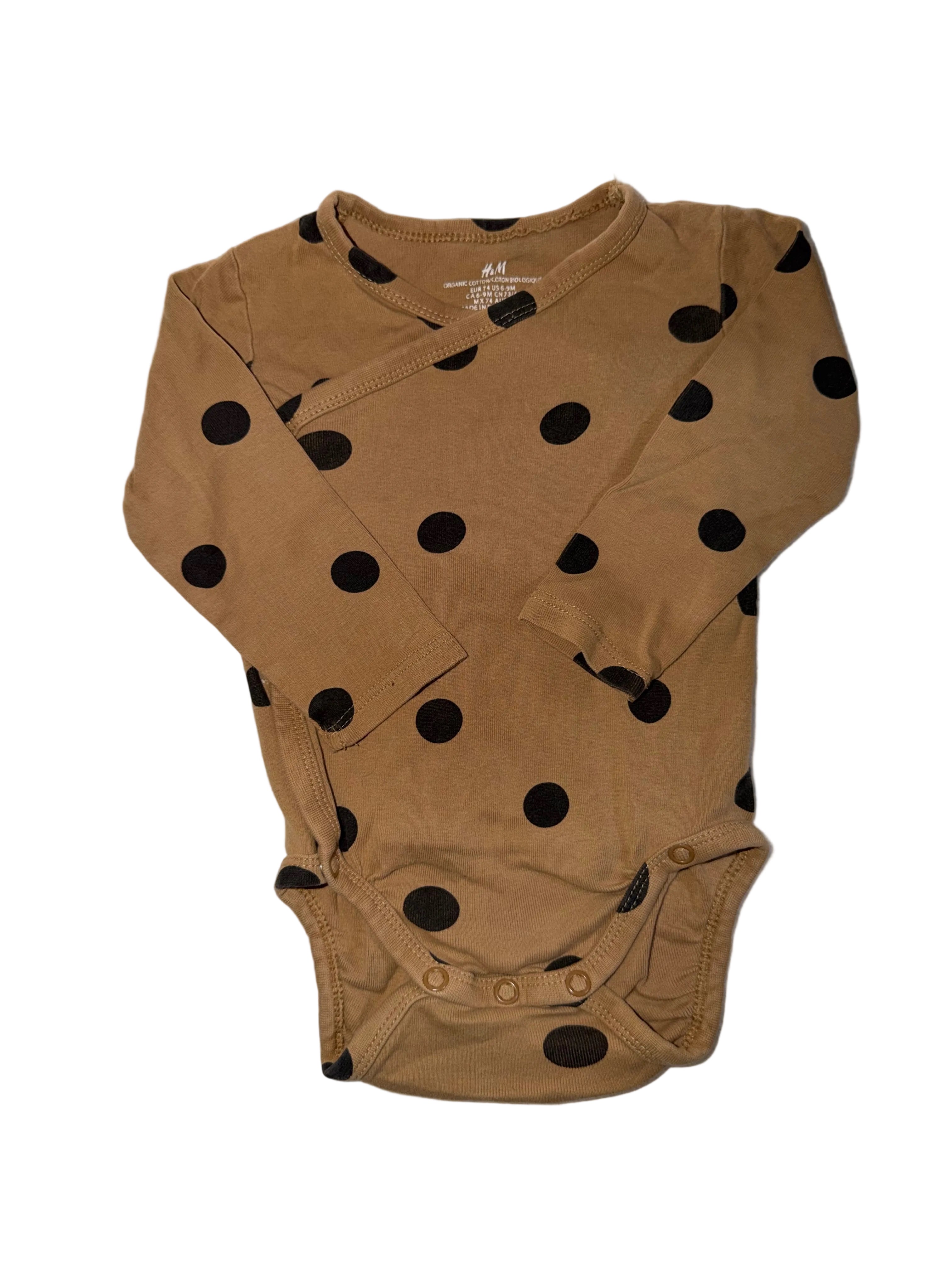 Dotted Onesie Size 6-9m