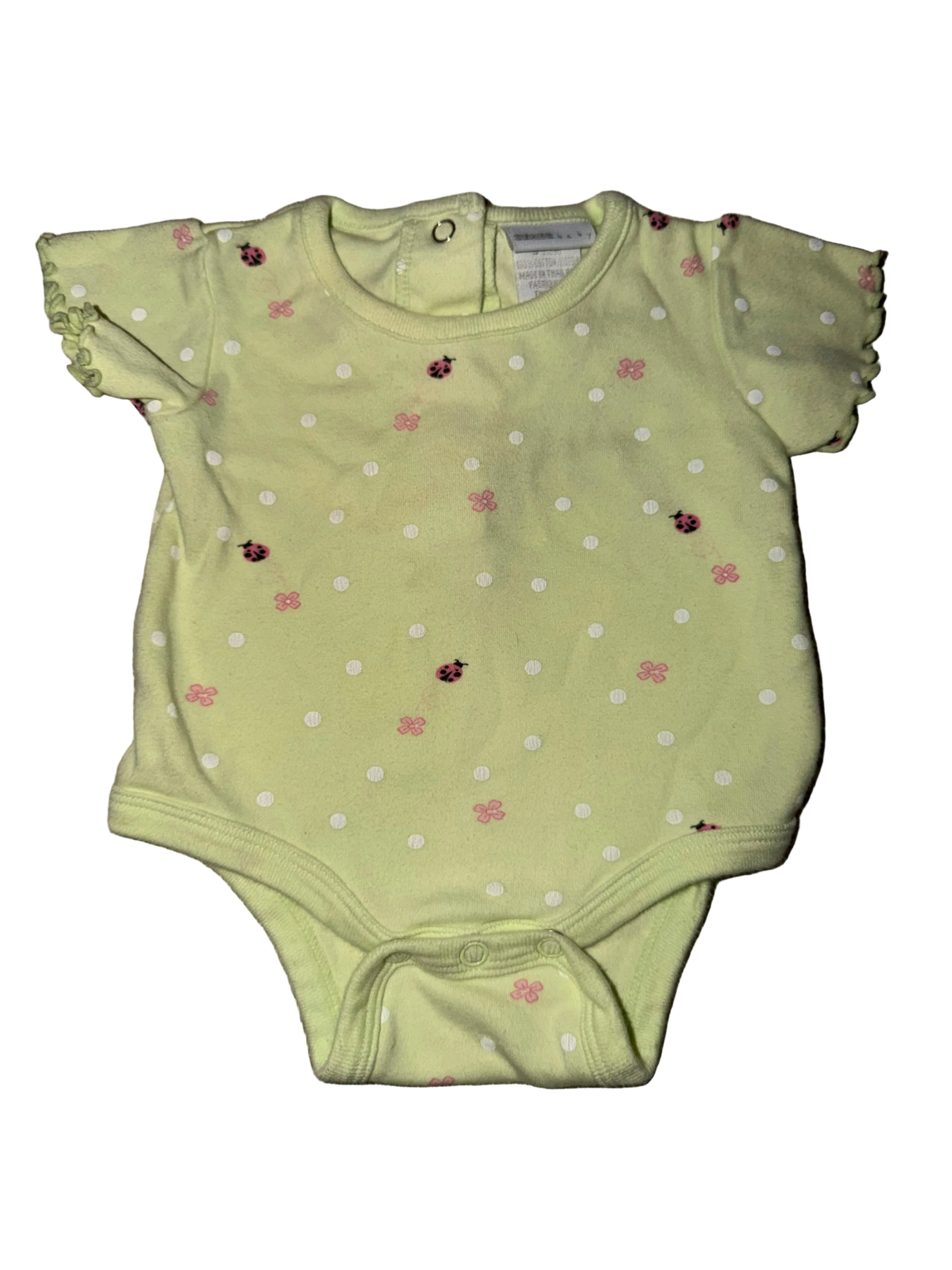 Ladybug Onesie Size 1m
