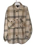Women’s Plaid Shacket Size M