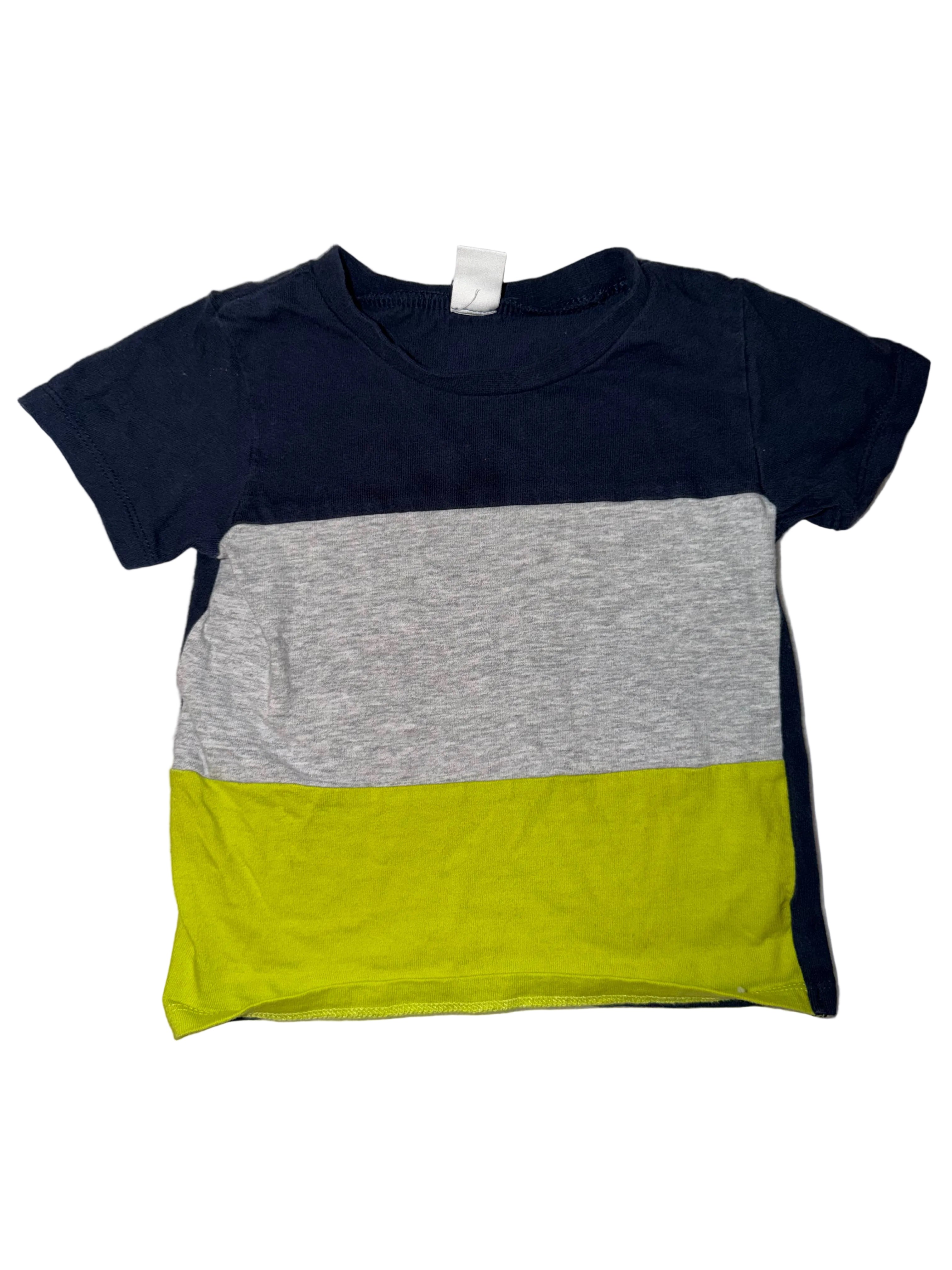 Colour Block Tee Size 18m