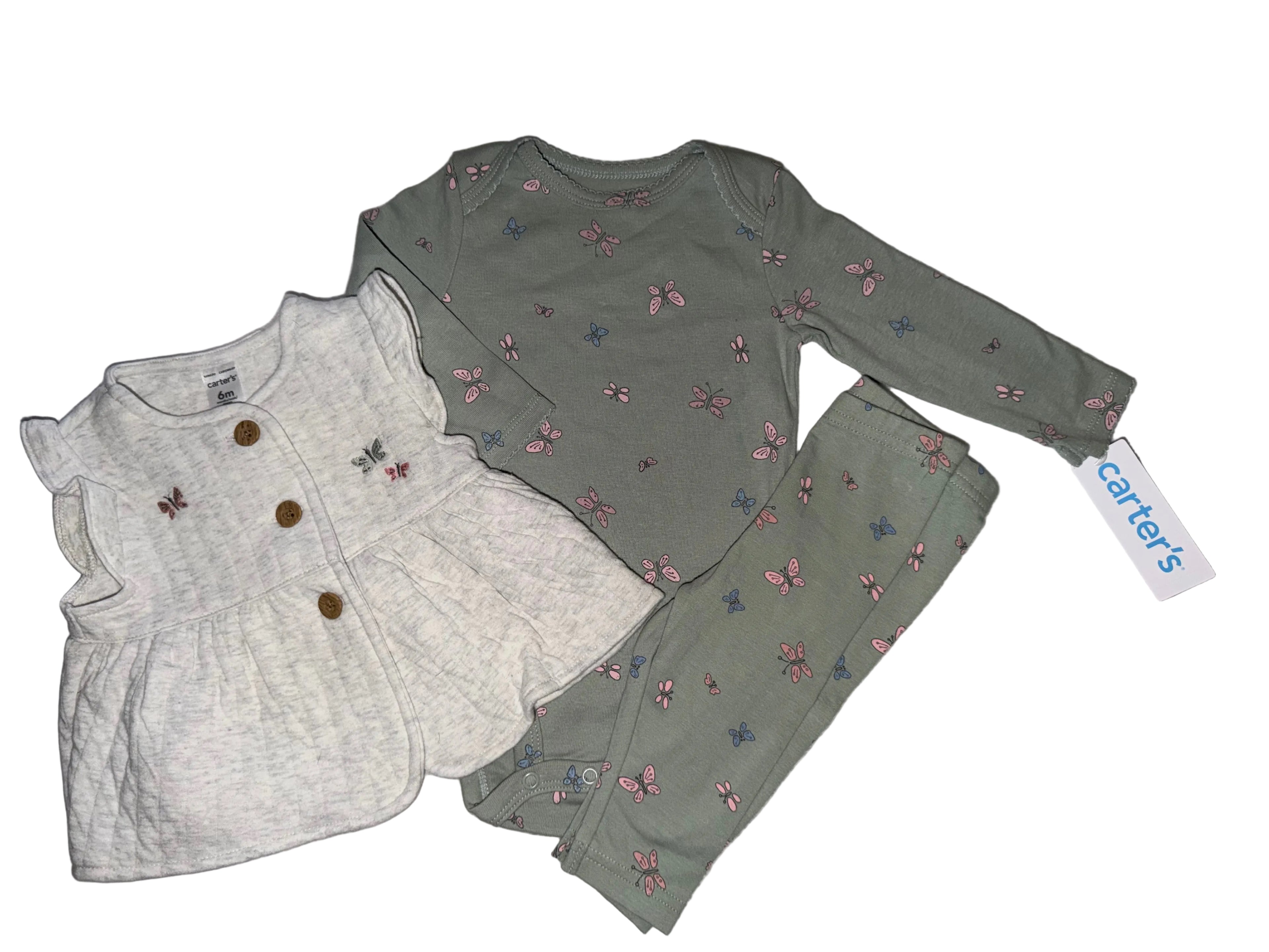 NWT Butterfly Set Size 6m