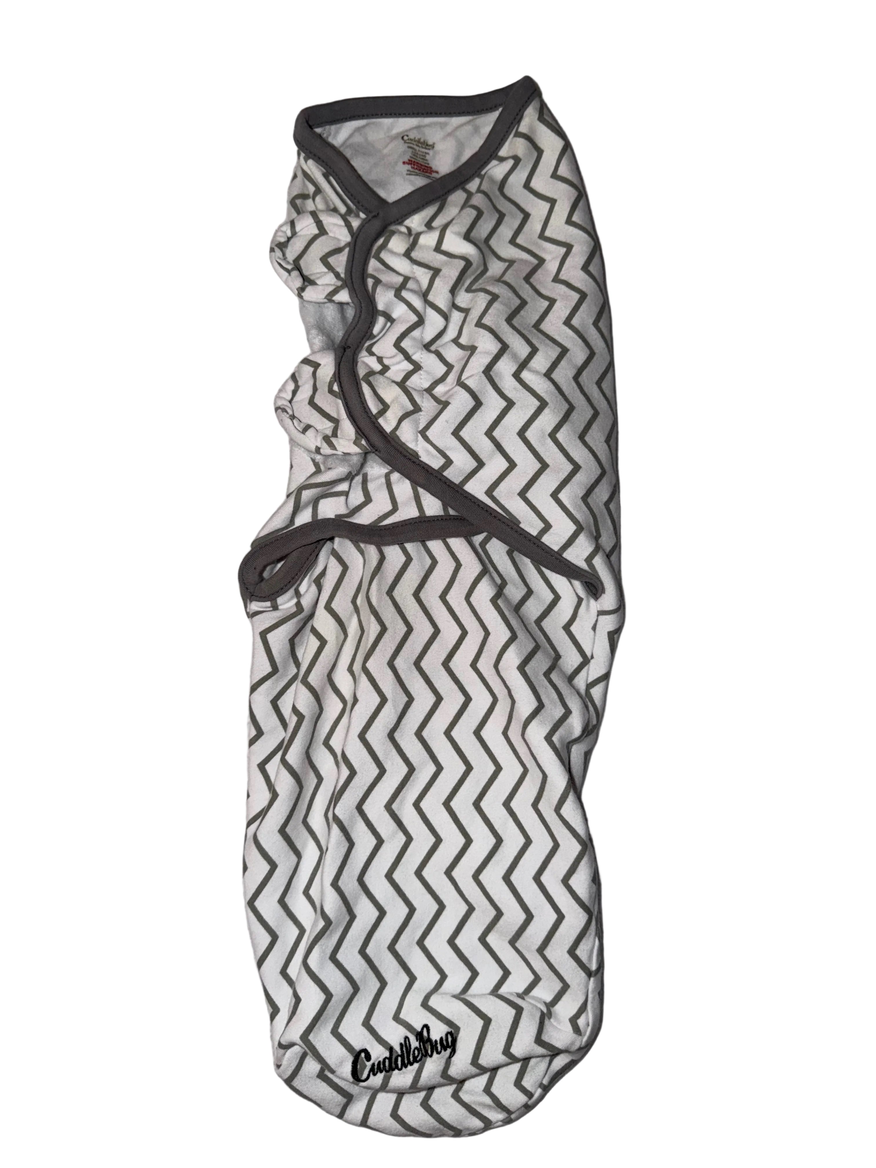 Grey Chevron Swaddle Size S (7-11lbs)