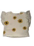 Sunflower Ruffle Sleeve Tee Size 12-18m