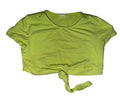 Girls Cropped Tee Size 9