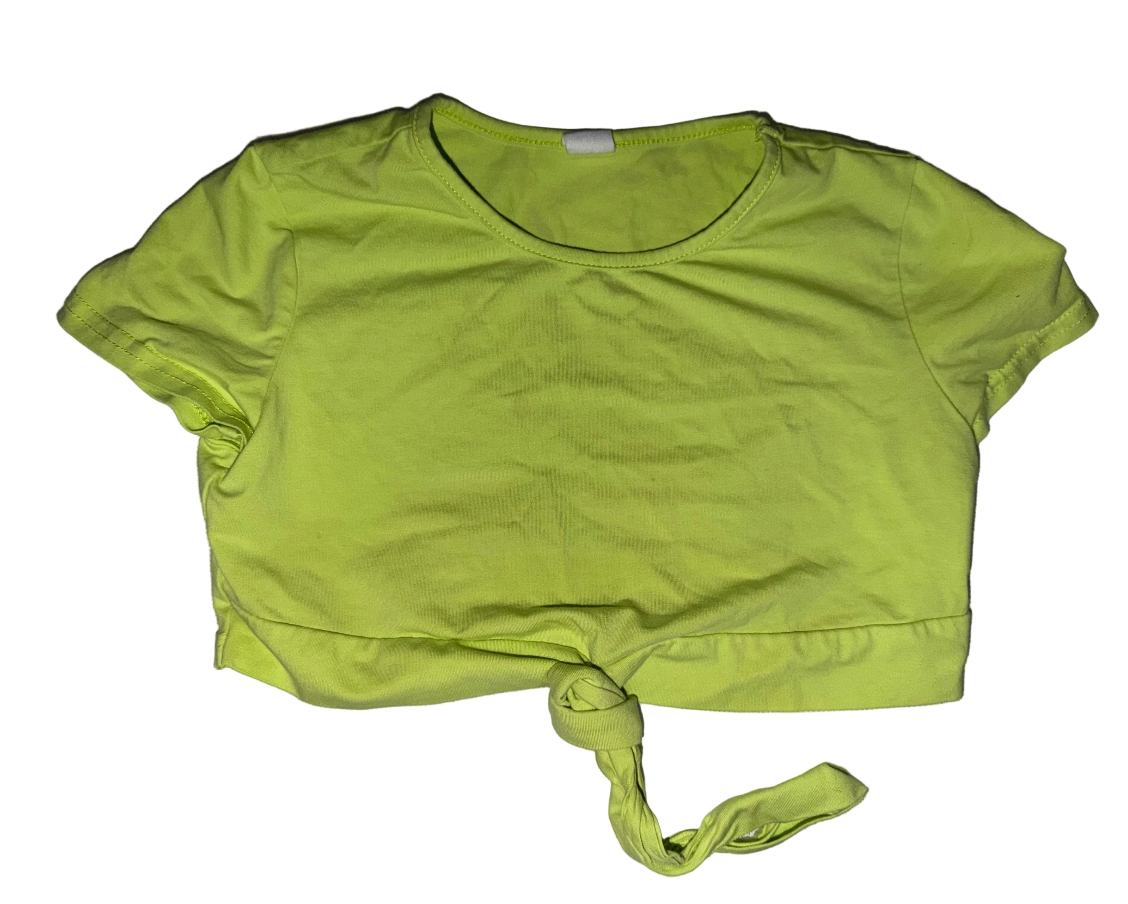 Girls Cropped Tee Size 9