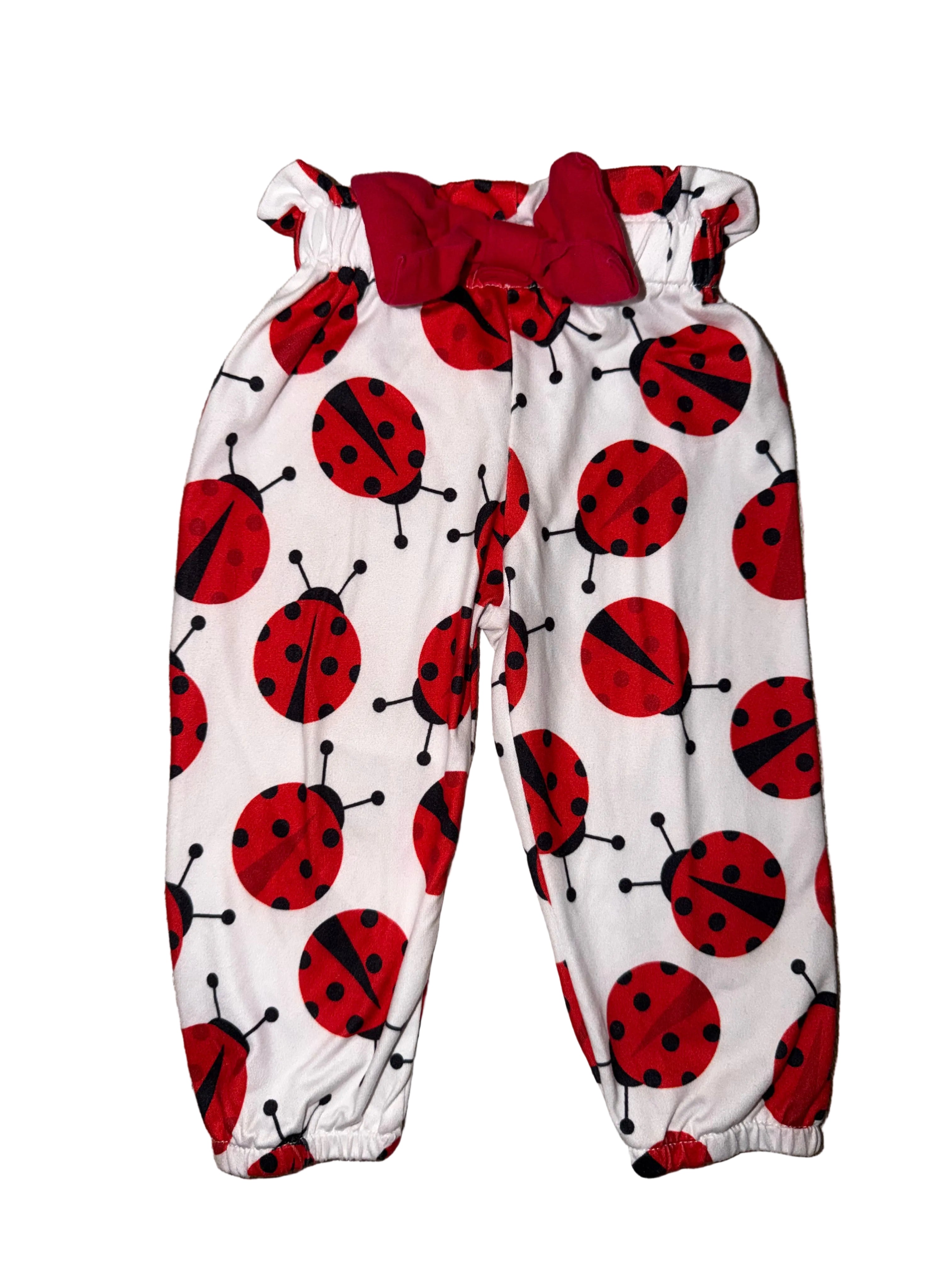 Ladybug Pants Size 80 (12-18m)
