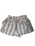 Girls Striped Shorts Size 7/8