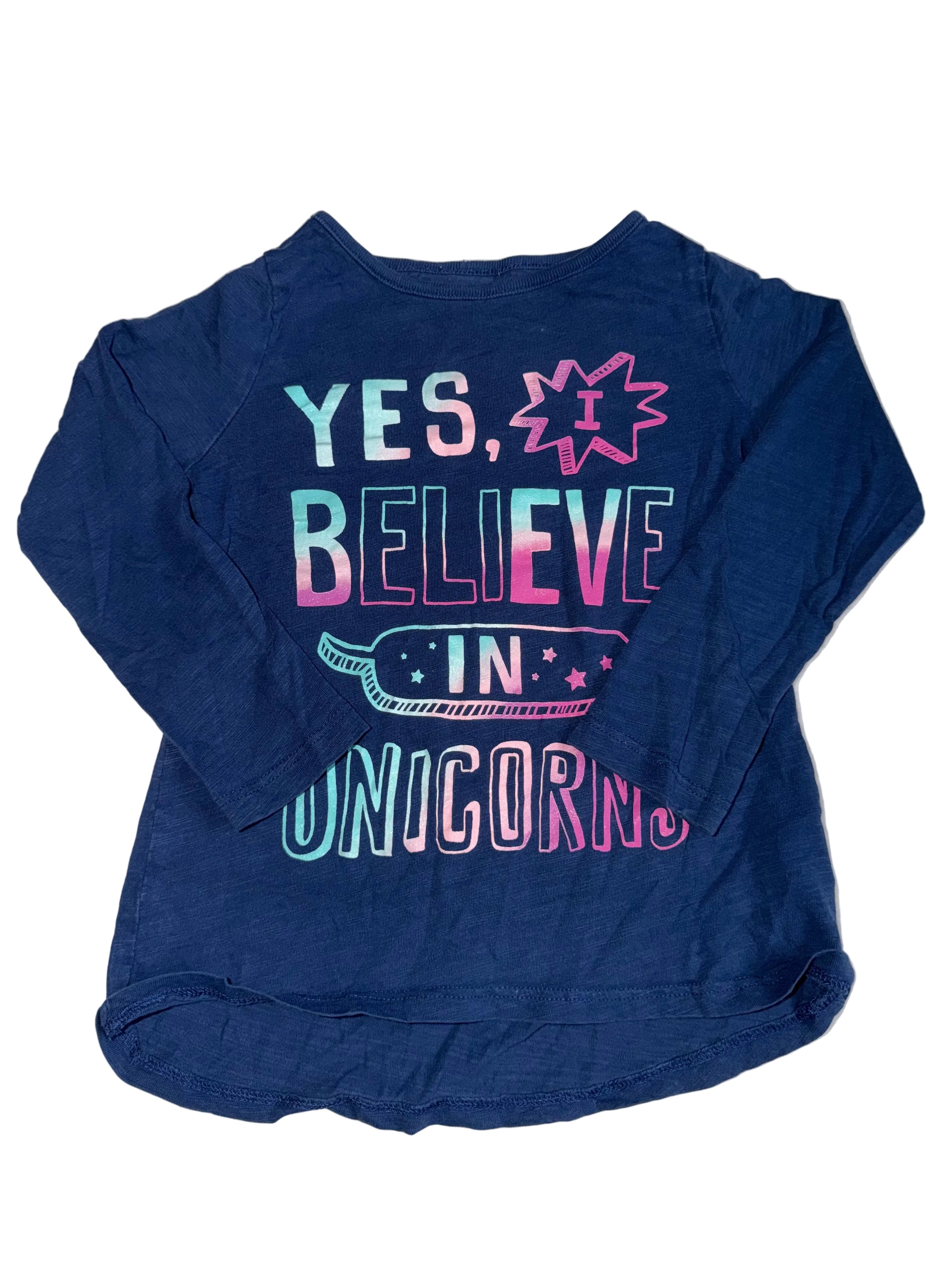 Unicorn Shirt Size 3T