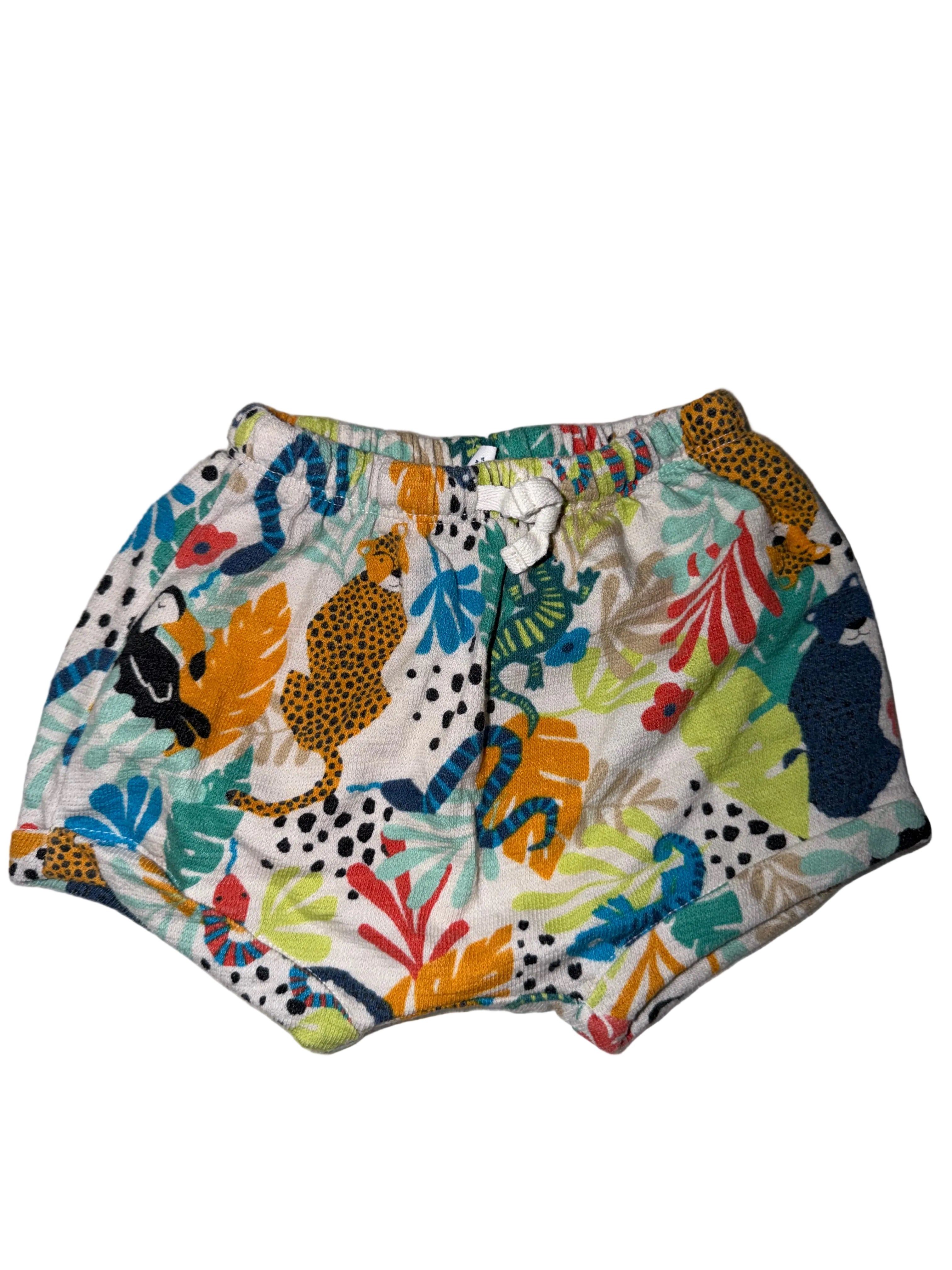 Jungle Shorts Size 12-18m