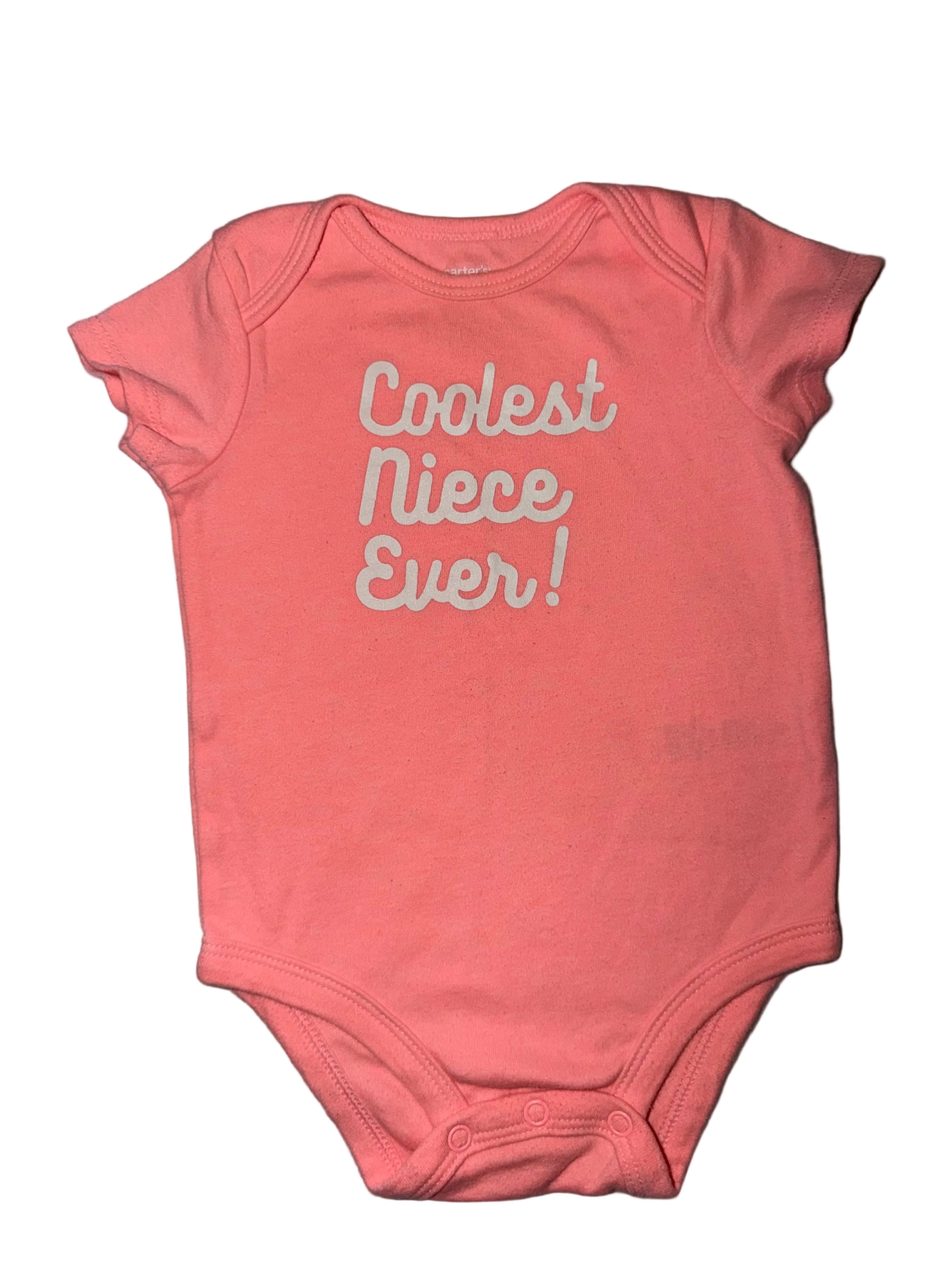 Niece Onesie Size 6m