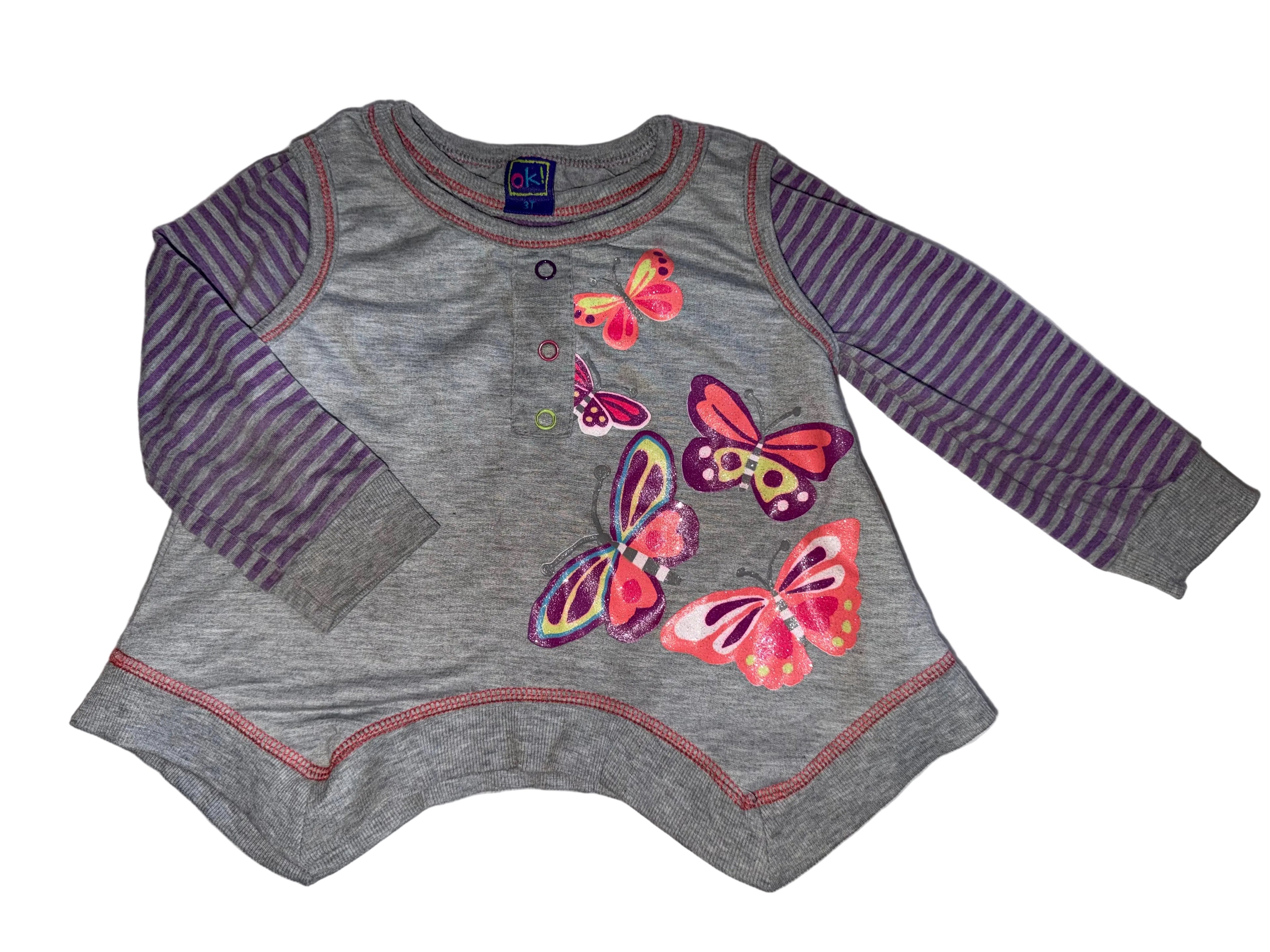 Butterfly Shirt Size 3T