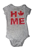 Maple Leaf Onesie Size 6-12m