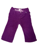 Purple Corduroy Pants Size 12m